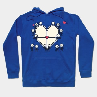 Heart on Target Hoodie